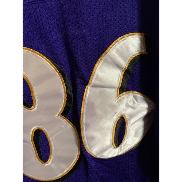 NFL Baltimore Ravens #86 Heap Authentic Jersey Size XLarge - Picture 9 of 11